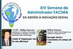 XIV Semana do Administrador: da Gestão a Inovação Social